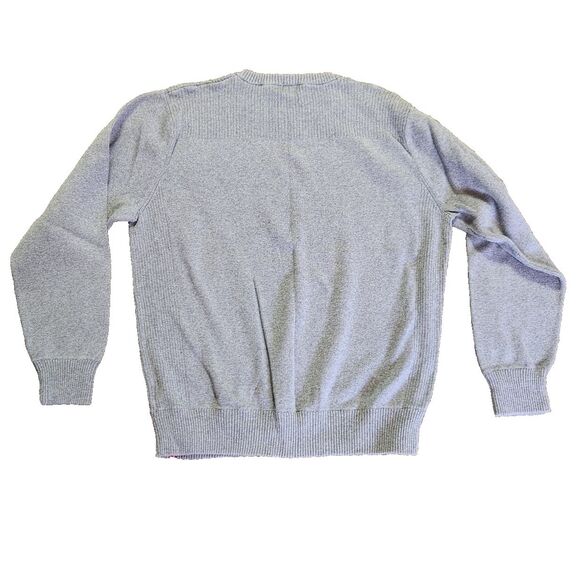 VTG Mens Levi's Sweater Size L 100% Cotton Red Tag Label Hiking Preppy USA Levis - Picture 2 of 15